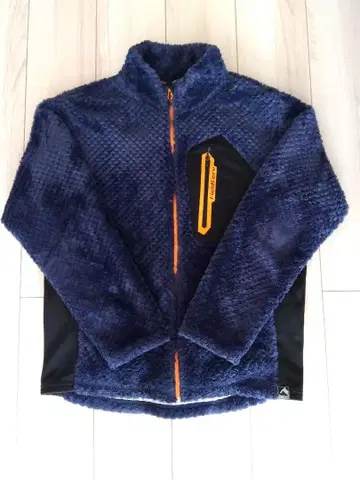 기무라 타쿠야 착용 워크맨 플리스 자켓 같은 형태 네이비 L 사이즈