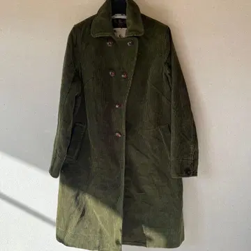 써니클라우드 LL 올리브 그린 코듀로이 오버