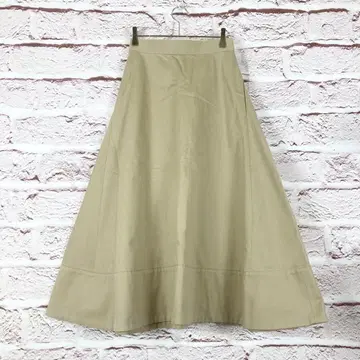 r442 ROUGE VIF 베이지 롱 스커트 SS~S