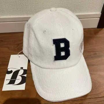 택 포함 새상품 B. CLUB CAP 화이트 아이보리 캡 bibiy