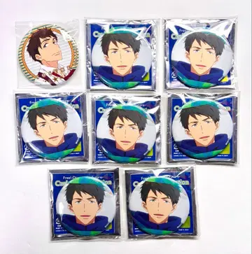 Free! DF 야마자키 소스케 오프닝 OP 인연 캔뱃지