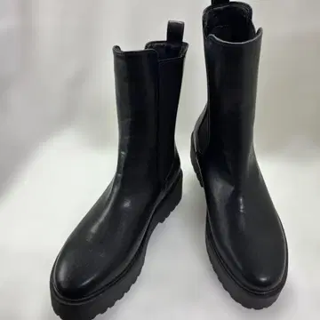 ORiental TRaffic 사이드 고어 통굽 숏부츠 블랙 L 사이즈