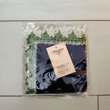 치카자와 레이스 부인화보 손수건 네이비