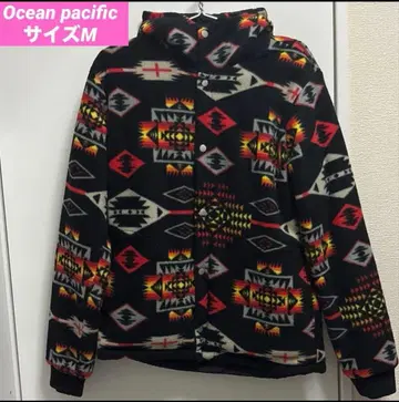 오션 퍼시픽 플리스 자켓 M 사이즈 리버서블 보아 OP