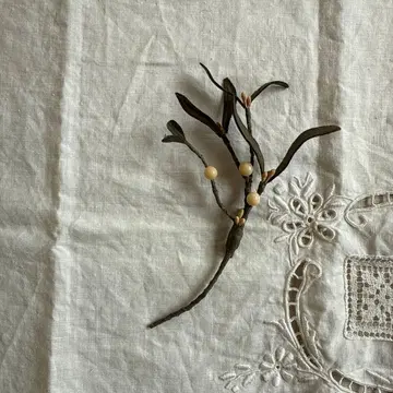 작가 염화 직물 꽃 겨우살이 코사지 gasa*가사 등 좋아하시는 분께도!