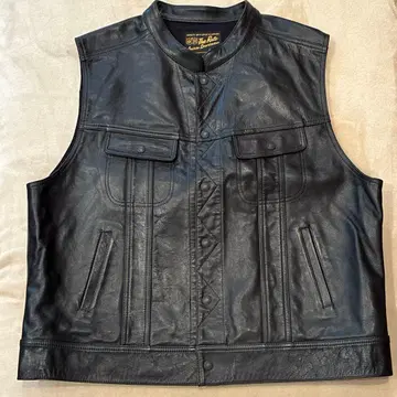 RATS COW LEATHER VEST XXL