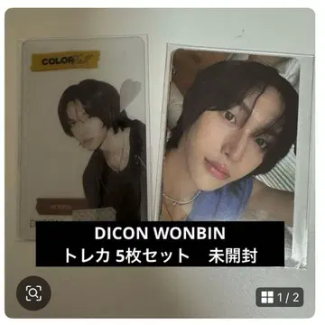 DICON WONBIN B ver 트레이딩 카드 5장 세트