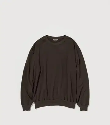 AURALEE SUPER HIGH GAUGE SWEAT P/O