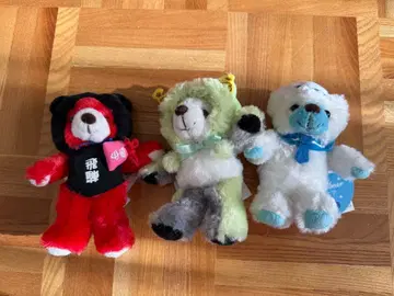 봉제 인형 세트 3체