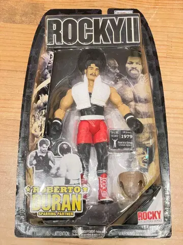 록키 피규어 로베르토 듀란 복싱 WBA WBC 세계 챔피언