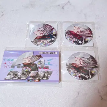 캡콤 복권 스트리트 파이터 6 캔뱃지 메모장 [ A.K.I. ]