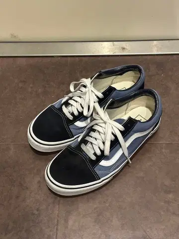 VANS 올드스쿨 네이비 26.5cm
