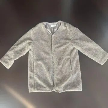 GLOBAL WORK 라이트 보아 블루종 베이지