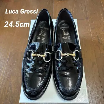 [ 새상품급 ] Luca Grossi 블랙 로퍼