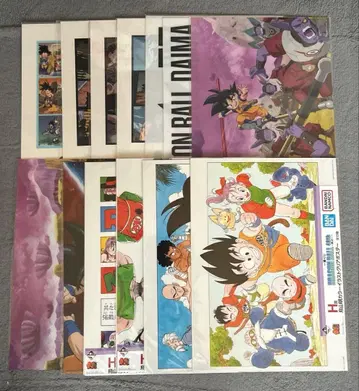 제일복권 드래곤볼 클리어 포스터