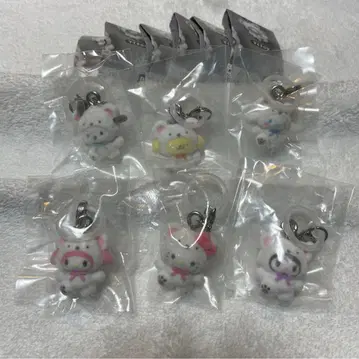 산리오 메지루시 액세서리 포근포근 스노우 컴프 세트