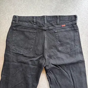 RUSTLER 블랙 데님 팬츠 W38 L30 USA제