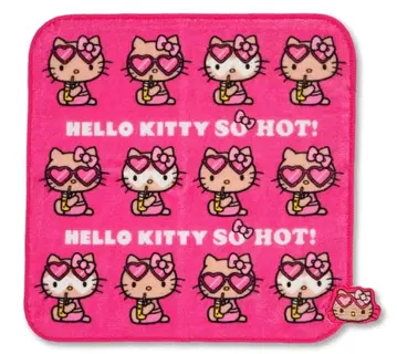 일광화상 키티 핸드 타월 손수건 헬로키티 하와이 귀여운