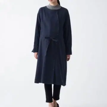 마터니티 원피스 무인양품 겉옷으로도 활용 가능한 플란넬 리본