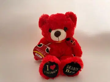 지역 한정판 베어 후쿠시마 한정판 아카베코 베어