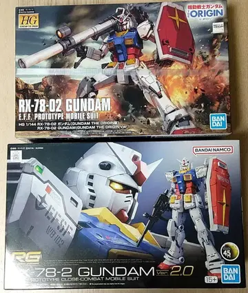 HG&RG 2체 1세트 RX-78-2 건담 ver. 2.0