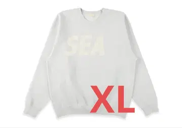 WIND AND SEA 크루넥 스웨트셔츠 '그레이'