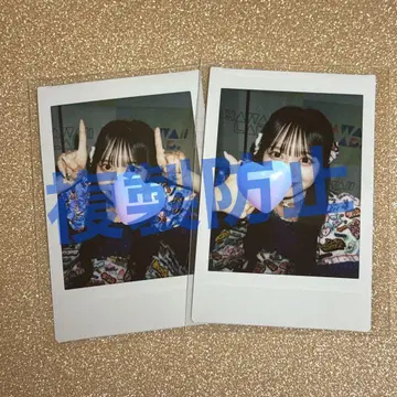 CUTIE STREET 큐스토 특전회 폴라로이드 마스다 아야노 2장 세트