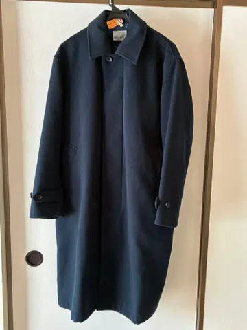 JUNRED 남성용 스텐카라 코트