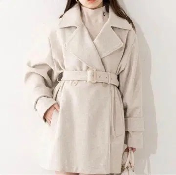 chico 미들 기장 오버코트