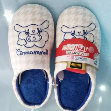 산리오 워셔블 보습 슬리퍼 룸슈즈 시나모롤