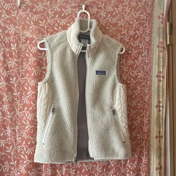 patagonia 플리스 자켓 여성용 XS 아이보리