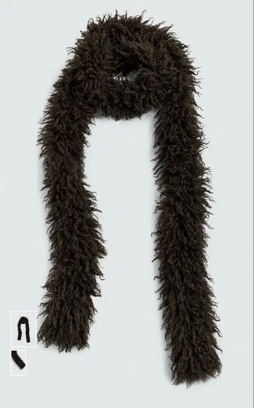 인조 모피 스카프 Harry Lambert Zara Disney