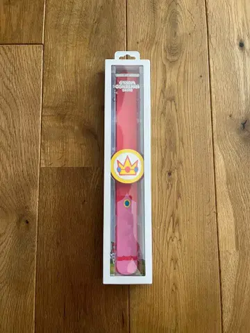 파워업 밴드 핑크 왕관 마크