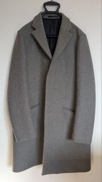 Knott 투모로우랜드 체스터 코트 캐시미어 혼방