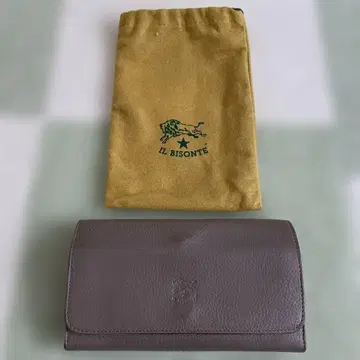 IL BISONTE 브라운 장지갑 수납 가방 포함 새상품급