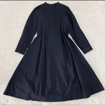 [ 새상품급 ] 마가렛호웰 원피스 턱 일본제 A라인 블랙