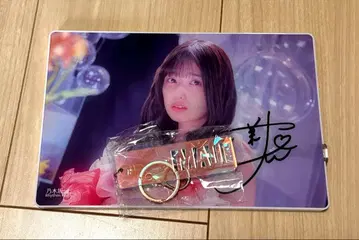 이오키 마오 친필 사인 포함 음성 포함 사진 스탠드 노기페스