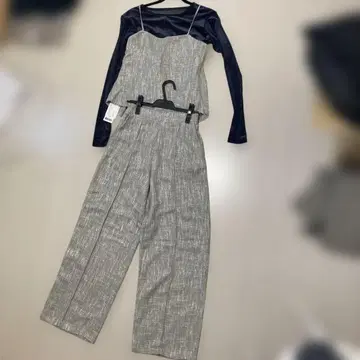 그레이 계열 셋업 팬츠 셋업