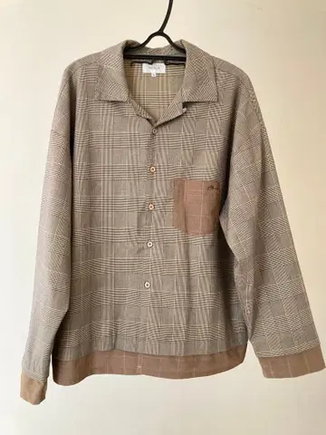 Alpinus 체크 무늬 긴팔 셔츠 L