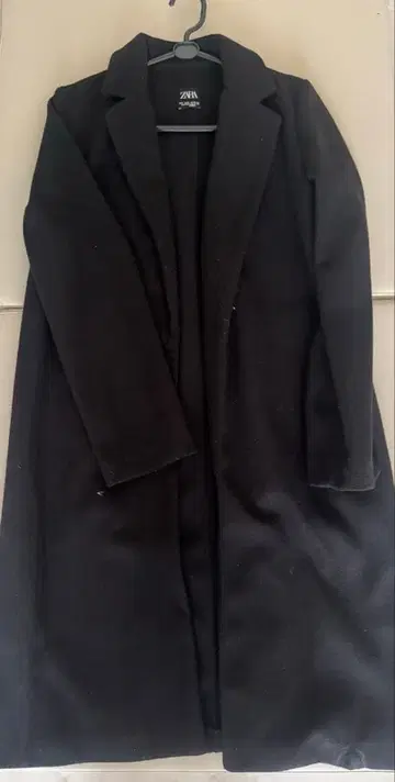 ZARA 블랙 롱 코트