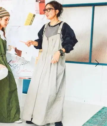 niko and - 미사요 MA-1풍 원피스 그레이지