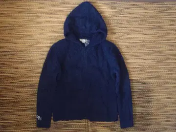 베어풋 드림스 더블 지퍼 후디 네이비 S size 미사용품