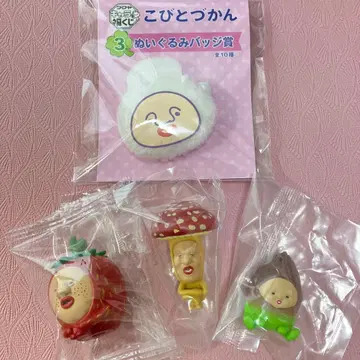 [코비토즈칸] 3체+인형 배지