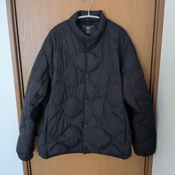 UNIQLO 울트라 라이트 다운 웨이브 퀼트 자켓 블랙 XL