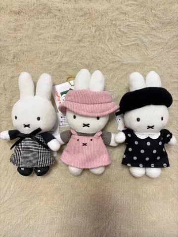미피 스타일 유라쿠초 한정판 마스코트 3개 세트