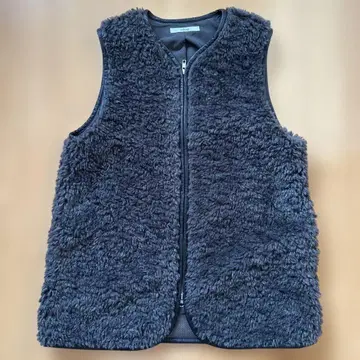 시프 인조 모피 지퍼 베스트 jarnal standard relume