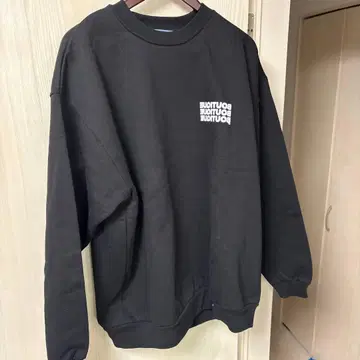 BOUTIQUE 블랙 맨투맨 XXL