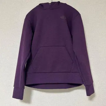 THE NORTH FACE 테크 에어 맨투맨 와이드 후디 보라색