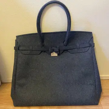 미사용 새상품 세이브 마이 백 펠트 라지 토트백