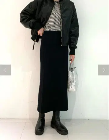 오메카시 맨투맨 라이크 타이트 스커트